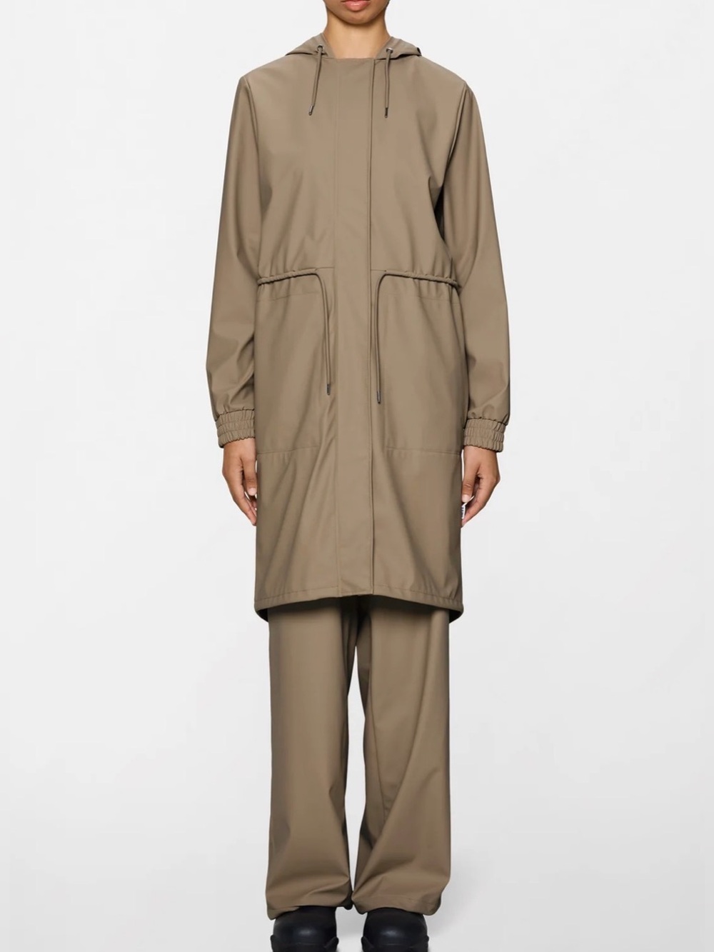 🔆Rains String W Parka Size L - Picture 13 of 16